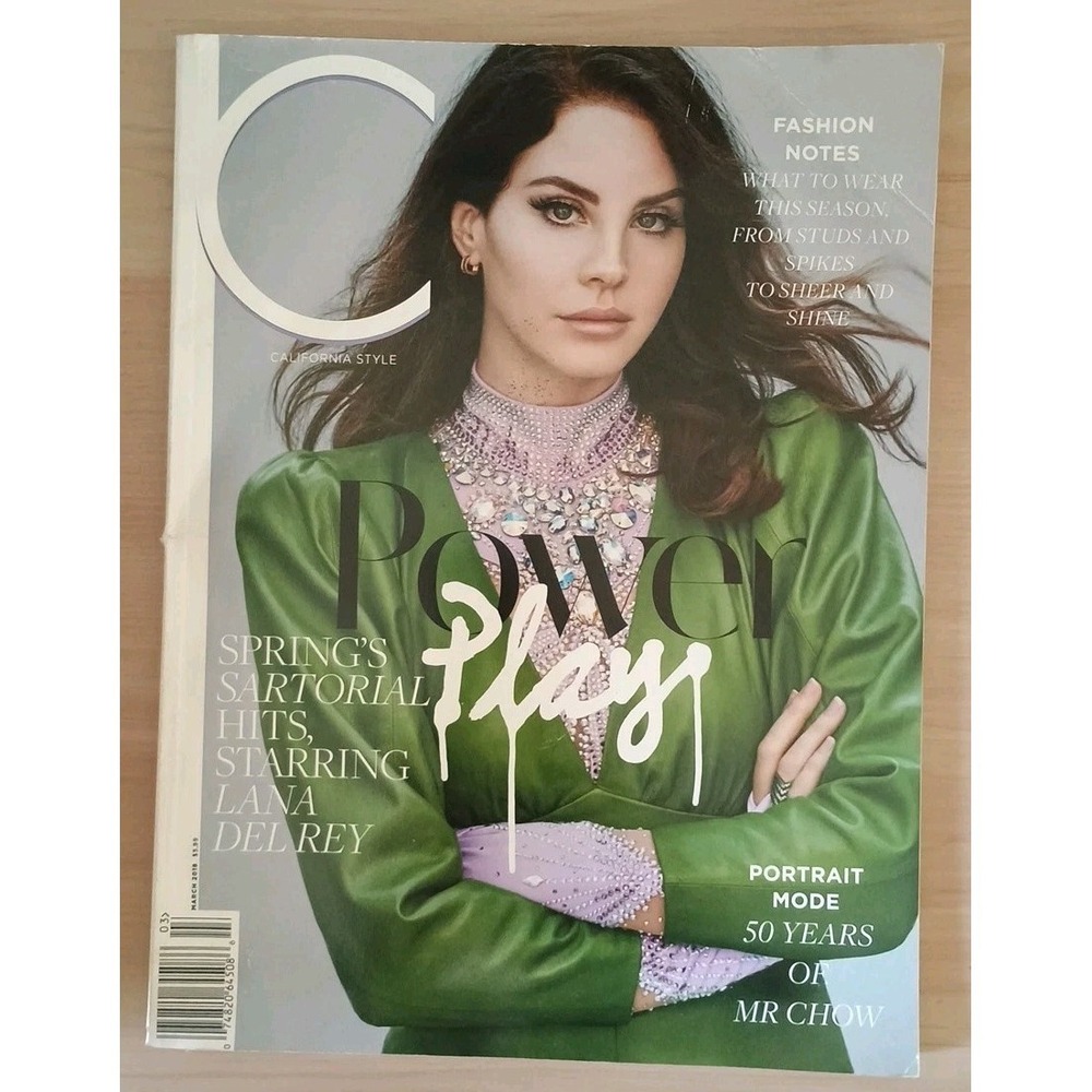 C California Style Magazine Mag Sexy Lana Del Rey 2018 No Mailing Label